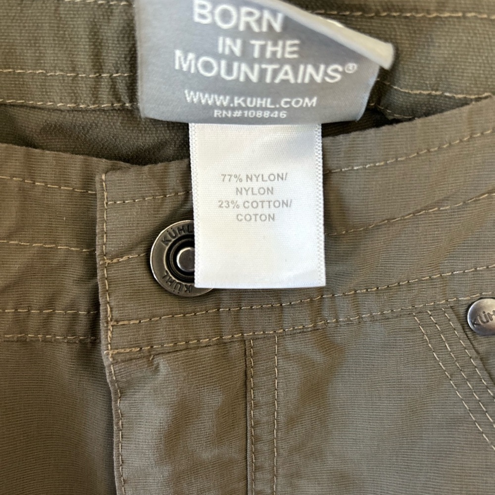Kuhl Convertible Women’s Hiking Zip Off Pants size 14 - Picture 7 of 9